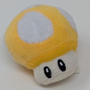 Banpresto Super Mario Mushroom Keychain Yellow Nintendo #2